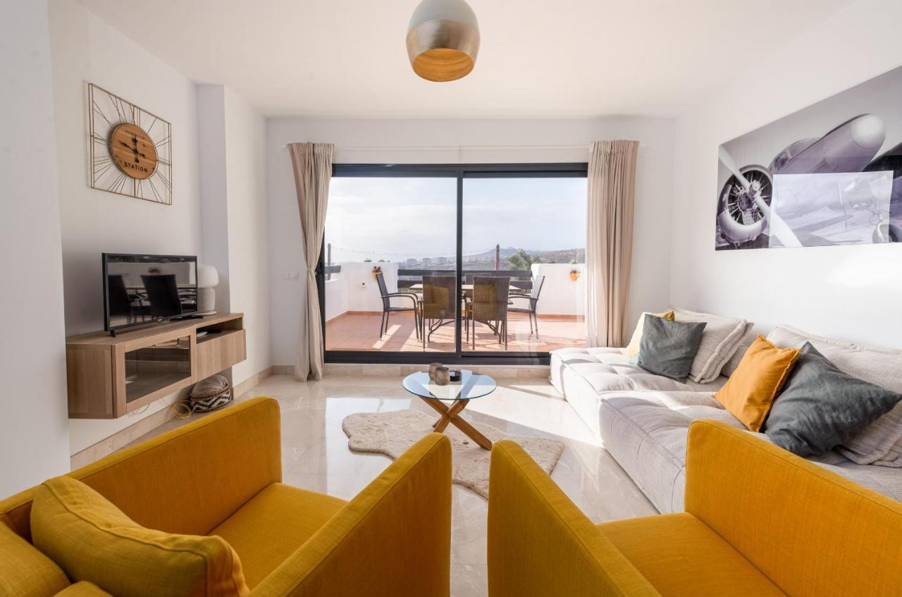 Lotus 2401 - Beautiful Apartment With Pool & Sea View Casares Extérieur photo